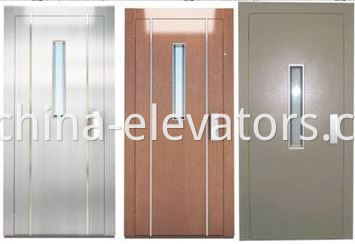 Levantos de inicio / residencial Puertas semiautomáticas Home / Residential Lifts Semiautomatic Doors